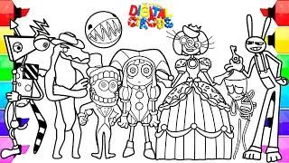 The Amazing Digital Circus Episode 2 Coloring Pages New / How to Color All New Characters /NCS MUSIC