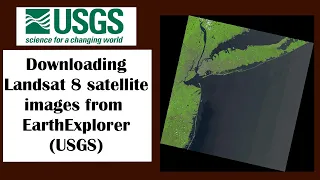 Downloading Landsat 8 satellite images from EarthExplorer (USGS)