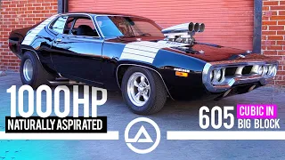 1,000HP All Motor Big Block Roadrunner | 605ci HEMI Mopar or No Car