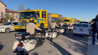 Christmas day tribute to Clark County Fire Department Deputy Chief Warren Whitney