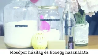 Hulladékmentes receptek: 5. Mosópor házilag és az Ecoegg használata