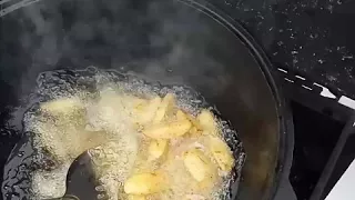 Картошка-по-деревенски в казане