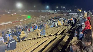 Giving it our all at the Hornet's Nest! 33rd Annual Ice Bowl at Talladega Short Track.