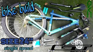Budget Bike Build | GT Chucker 3.0 | 24" Single Speed Mullet Setup