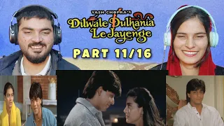DILWALE DULHANIA LE JAYENGE: Raj & Simran | SRK | KAJOL | Pakistani Reaction | Part 11/16
