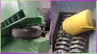 Monster Crusher Crushes All Scrap - Powerful Iron Cutter - Modern Cutting Machine