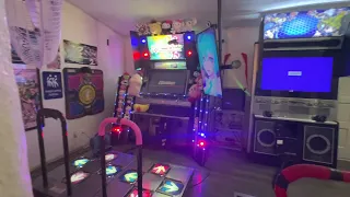 Arcade rhythm game smart home.