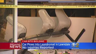 Car Crashes Into Laundromat In North Lawndale