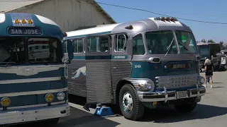 Vintage & New Buses at the Pacific Bus Museum Open House (8/20/2023)