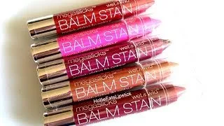 NEW Wet n Wild Megaslicks Balm Stains Review & Swatches!