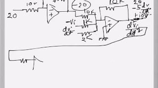 Operational Amplifier: Solving Differential Equations (problem example)