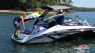 Yamaha 212X (2017-) How to Wake Surf Video- By BoatTEST.com