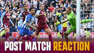 POST MATCH REACTION: Brighton 1-0 Aston Villa