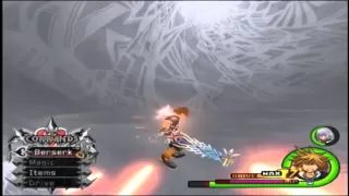 Kingdom Hearts 2 Xemnas final battle