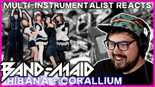 NEW BAND-MAID SONGS! 'Hibana' + 'Corallium' | Musician Reaction + Analysis