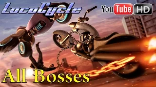 LocoCycle [Xbox 360] - ✪ All Bosses ✪ | Walkthrough〘HD〙