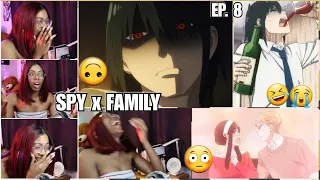 LOIDYYY!!!! | KIS-...... If I Could Fight Cliffhangers | SPY x FAMILY Episode 8 Reaction