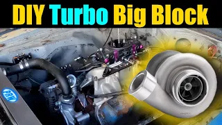 Turbocharging My Big Block Mopar 361 In A 1973 Dodge Charger | Blow Through Carb | Carbureted Turbo