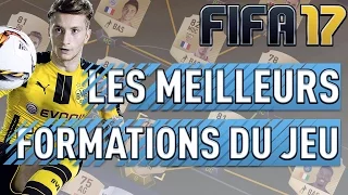QUELLES SONT LES MEILLEURS FORMATIONS/COMPOS SUR FIFA 17? CONSEILS + INSTRUCTIONS