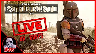Star Wars Battlefront 2 PC Gameplay | 4K Live Stream 4K 60FPS