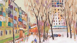 "Наш город" на картинах Ильгиза Гимранова и в песне Рената Ибрагимова.