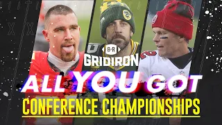 Tom Brady and Aaron Rodgers Mic’d Up for Championship Sunday | Best Moments from Title Games