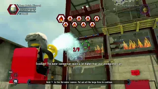 Lego City Undercover - Riding a T-Rex, and Special Assignment 9 (Hot Property) as a Fireman!