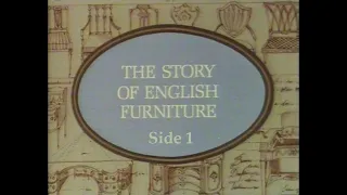 The story of English furniture - Side#1 - BBC Video (1982) - LaserDisc...