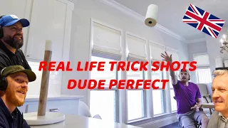 Real Life Trick Shots | Dude Perfect REACTION!! | OFFICE BLOKES REACT!!