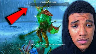 KING BERSERKER BOSS FIGHT hurt my soul... (God of War Ragnarok King HROLF KRAKI)