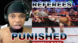 WWE Referees Get Wrecked Reaction | LIFE
