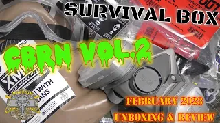 Survival Box February 2023 - CBRN Vol 2 - Unboxing & Review