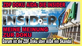 AIDA: Die Insider (ZDF DOKU) 🔴 Hetze gegen AIDA oder berechtigte Kritik? 🛳 (Skandal Doku?)