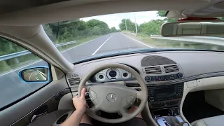 Mercedes E-Class W211 Avantgarde 2002 /2.7CDI AT / 130kw (177hp) / POV Test Drive