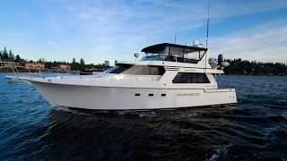 Tollycraft 55' Pilothouse.  Rare boat with Walk-Around side decks