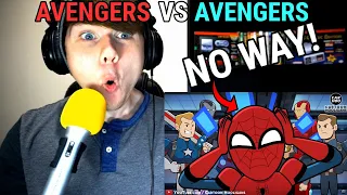 AVENGERS vs AVENGERS @CartoonHooligans REACTION!