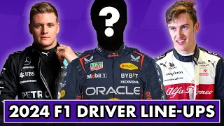 Our Predictions for the 2024 F1 Driver Line-ups