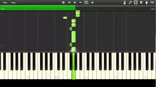 Queen - The Show Must Go On Synthesia Tutorial