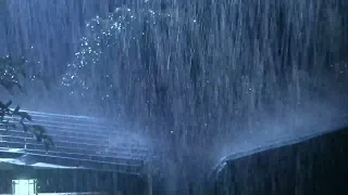 Rain on Roof - Fall into a Deep Sleep in Just 3 Minutes with Pouring Rain and Thunderstorm Sounds