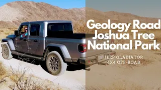 Jeep Gladiator 4x4 Off-Roading | Geology Tour Road | Joshua Tree National Park