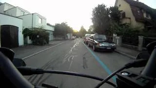 GoPro Hero am Fahrrad