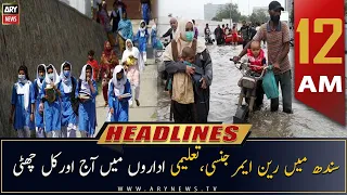 ARY News | Prime Time Headlines | 12 AM | 24th August 2022