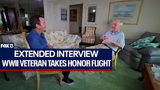 WWII veteran reflects on service before Honor Flight