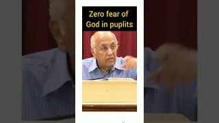 Zero fear of God in pulpits (By: Ps.Zac Poonen) #Sermonclip #ZacPoonen #cfc #shorts #reels #viral