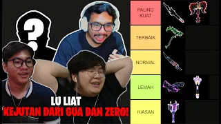 GUA SURUH ZERO DAN UBI RATING SENJATA LEGEND, DAN GUA KAGET NILAINYA !!! PART 2