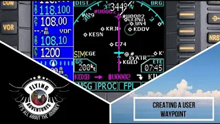 GNS 480  Creating a User Waypoint