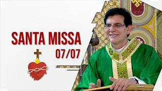 SANTA MISSA AO VIVO | PADRE REGINALDO MANZOTTI | 07/07/2022
