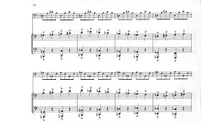 Schnittke - Cello Sonata No. 1 (1978) [Score Video]