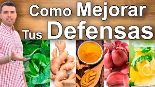 Como Subir las Defensas del Cuerpo - Jugos y Alimentos Naturales para Fortalecer el Sistema Inmune