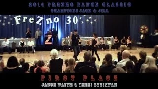 Jason Wayne & Yenni Setiawan - 1st Place - 2014 FreZno Dance Classic - WCS Champions J&J